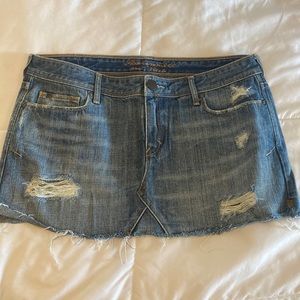Abercrombie & Fitch Denim Mini Skirt Size 8